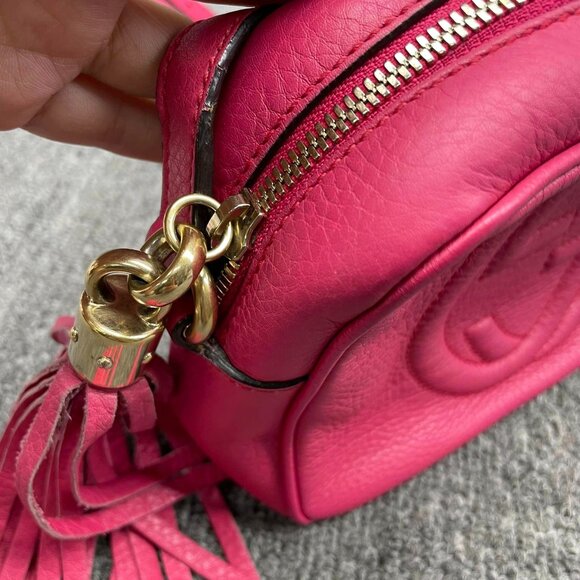 100%  Authentic Gucci Disco Camera Crossbody Bag - Picture 3 of 16